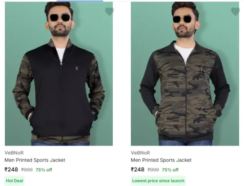 Image of Vebnor Men's Jackets @ Starting ₹248