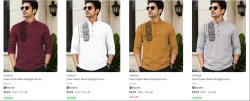 Vebnor Mens Kurtas at minimum 70% Discount