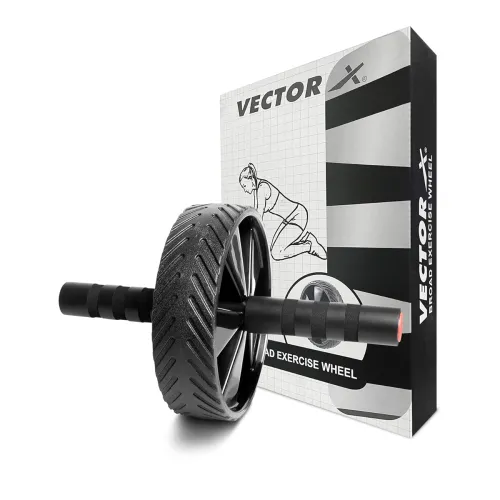 Image of Vector X Ab Roller Wheel for Core Workout (Black)