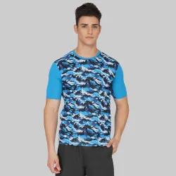 Vector X OMT-171 Mens Polyester Sublimation Round Neck T-Shirt