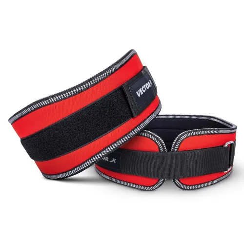 Image of Vector X Level Up 5 Inch Lifting Gym Belt for Squats, Weightlifting and Strength Training