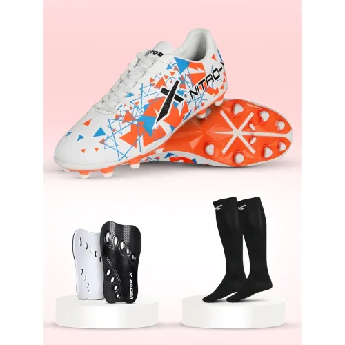 Image of Vector X Mens Nitro-X Synthetic Leather Upper Sports Footwear Shoe 