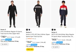 Vector X Mens Track Suit Upto 77% Discount