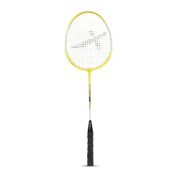 Vector X VXB-150 Badminton Racquet (1 PC Racquet, Yellow)A
