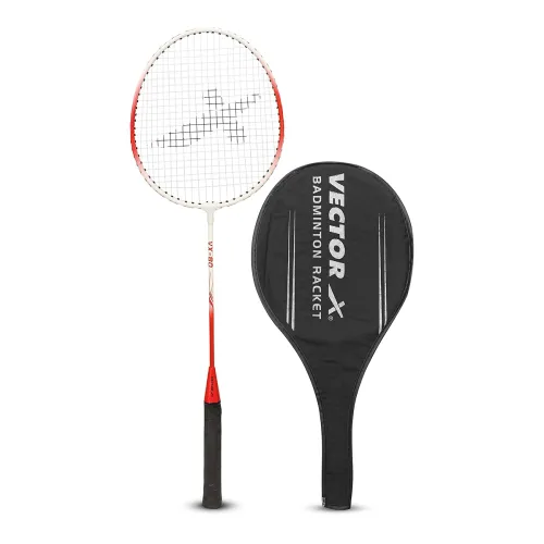 Image of Vector X VXB-80 Badminton Racquet (1 PC Racquet + 3 /4 Cover, Red)