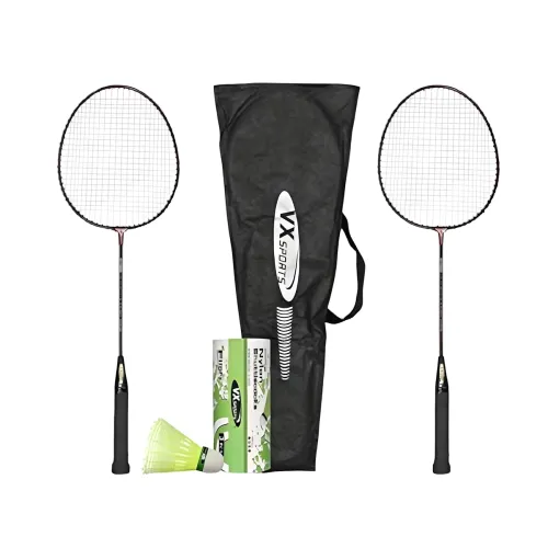 Image of Vector X Lightweight Adult Badminton Racket Set of 2