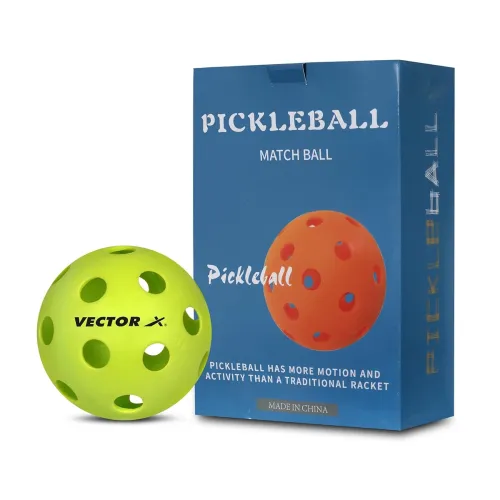 Image of Vector X Pickleball-Softer Feel Recreational & Club Play Pickleball for Tournament and Competition, Perfectly Balanced, 