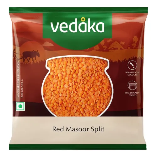 Image of Vedaka Red Masoor Dal Split – 500g 