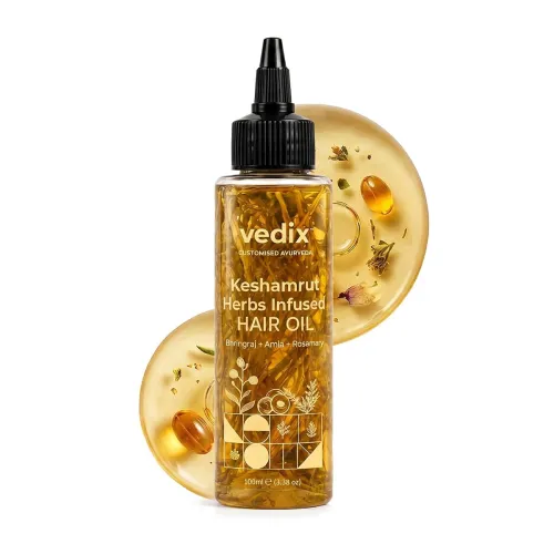 Image of Vedix Keshamrut Ayurvedic Hair Oil, 100ml