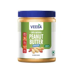 Veeba 100% Natural Peanut Butter (1Kg)