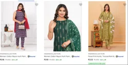 Veeracollection Womens Ethnic Sets Upto 85% Discount