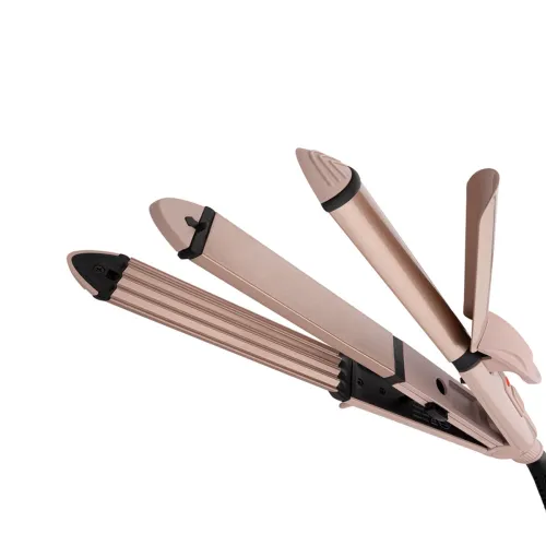 Image of VEGA Women VHSCC-07 Mini 3 in 1 Hair Styler - Mini Hair Straightener, Crimper & Curler