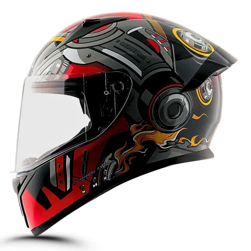 Image of Vega Bolt Superhero Smart Bluetooth Full-Face Helmet
