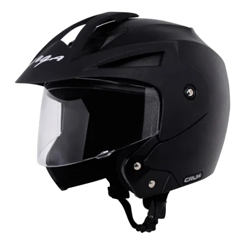 Image of Vega Crux ISI Certified Flip-Up Helmet with Clear Visor
