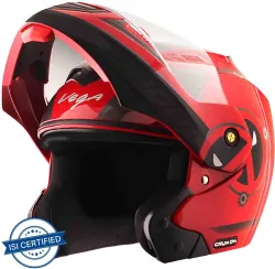 VEGA Crux Marvel Deadpool Motorbike Helmet