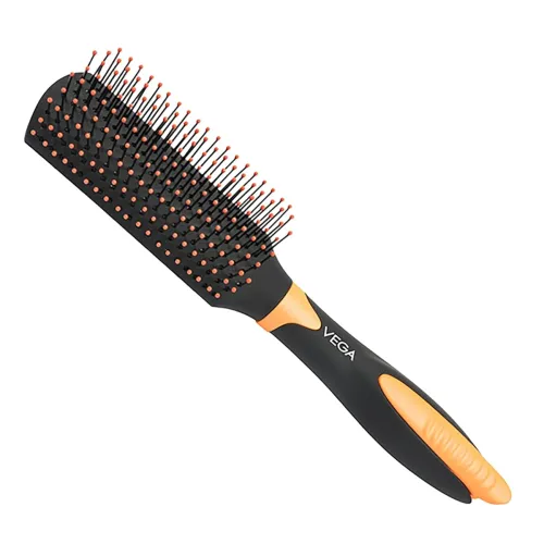 Image of VEGA Flat Brush With Clip, Black