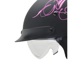 Vega Helmets Unisex-Adult's Vega Warrior Half Helmet