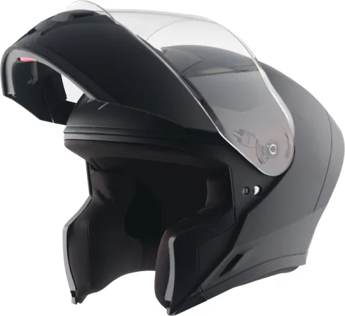 Image of VEGA Knight Solid Motorbike Helmet (Dull Black)