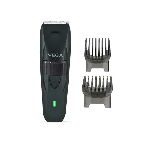 Image of VEGA Men Turbolite Beard Trimmer With 2 Comb Attachment & 90Min Runtime 
