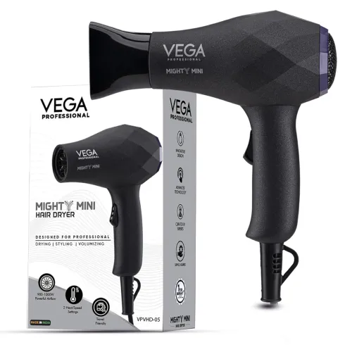 Image of VEGA PROFESSIONAL Mighty Mini 1000W Hair Dryer 