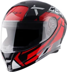 VEGA Ranger Revenge Motorbike Helmet (Black Red)