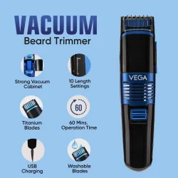VEGA Smart Series Beard Trimmer 60min Runtime