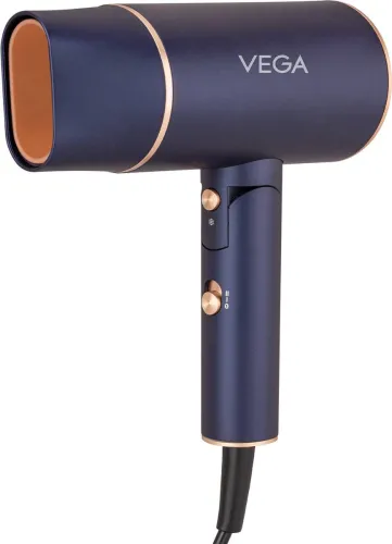Image of VEGA VHDH-35 Ionic Foldable Hair Dryer  (1400 W, Blue)