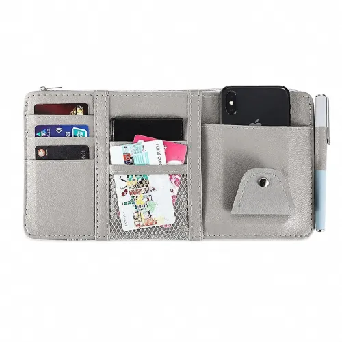 Image of Vehicle Sun Visor Storage Caddy