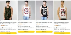 Veirdo Tshirts for men at minimum 70% Discount