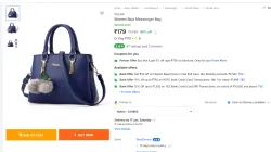 VELAR  Women Blue Messenger Bag