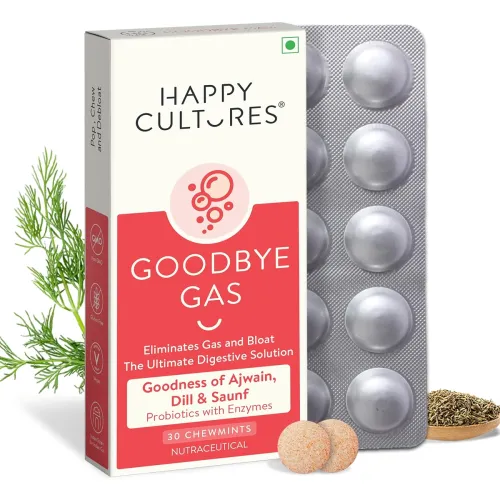 Image of VELBIOM Happy Cultures Goodbye Gas, All Types of Gas Relief