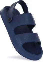 Vellinto Men Clogs Sandal (Blue , 6)