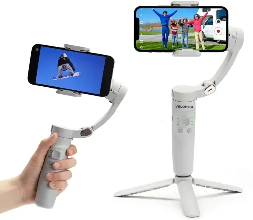 Image of VELOHITA M1 3-Axis Foldable Smartphone Gimbal Stabilizer