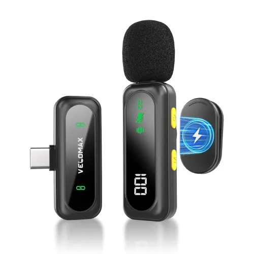 Image of VELOMAX Wireless Mic For Android (Type-C Port)