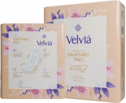 VELVIA XXL Soft Feel Sanitary Pads Pack 80