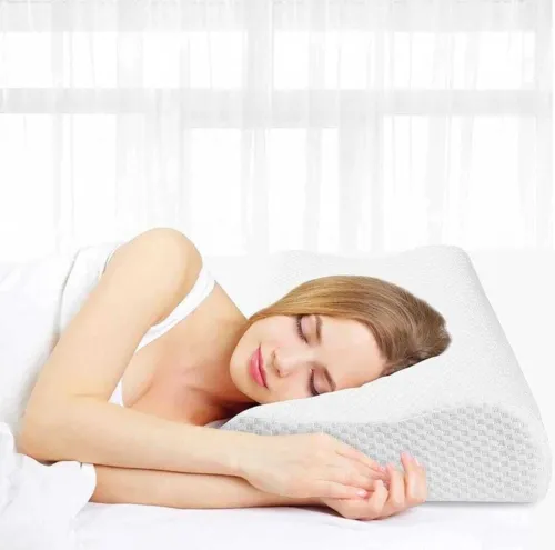 Image of velvure Memory Foam Orthopaedic Pillow Anti-Snoring Side Sleepers