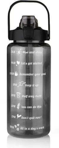 Image of VENSWISE MOTIVATIONAL JUMBO 2OOOML WATER BOTTLE 2000 ml PET, Plastic Bottle