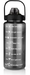 VENSWISE MOTIVATIONAL JUMBO 2OOOML WATER BOTTLE 2000 ml PET, Plastic Bottle