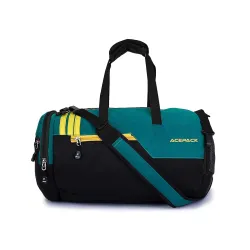 Verage - Boxer - Men's Polyester 37 litres Duffle Bag/Gym Bag with Shoes Compartment (Sea-Green)