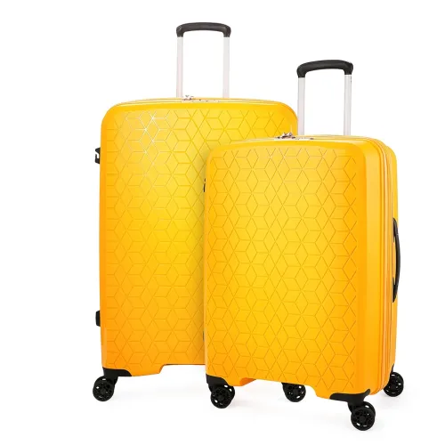 Image of Verage Luxe Diamond Hard Shell Luggage Set