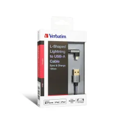 Verbatim Lightning Cable L-Shaped