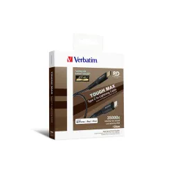 Verbatim Type C to Lightning Cable with Kevlar 120cm Black