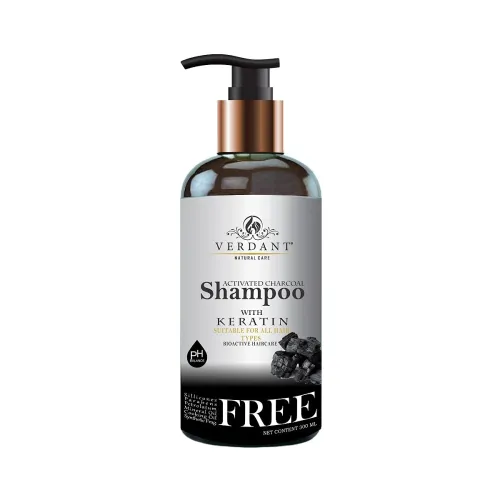 Image of VERDANT NATURAL CARE Activated Charcoal Shampoo (300ml)