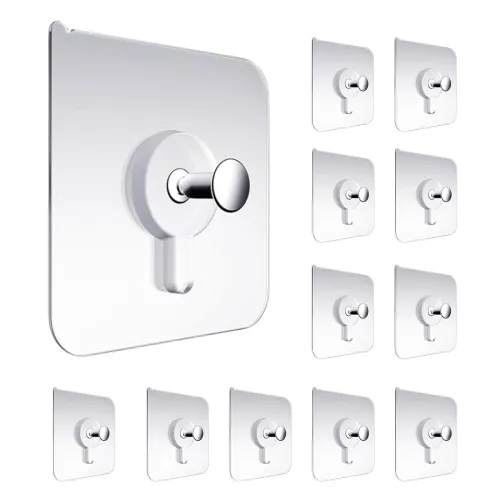 Image of Verinox Self Adhesive Wall Hooks 30 pack