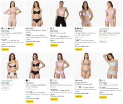 VERO MODA Non-Wired Lightly Padded Bra Minimum 70% Discount