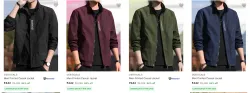 Verticals Mens Jackets upto 84% Discount