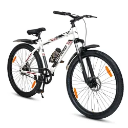 VESCO Leopard 27.5-T Cycle for Men with Front Suspension | Frame 18 Inch | Single Speed MTB Mountain Bike | Ideal for 17
