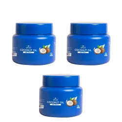 Vetoni Coconut Oil With Vitamin E, 100% Natural Cold Pressed