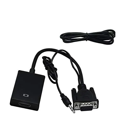 Image of VGA-HDMI VGA to HDMI Cable (Black)
