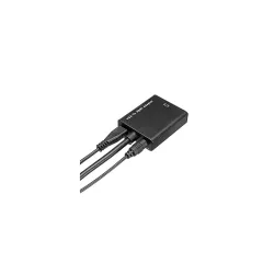 VGA Male to HDMI Female Converter Cable Adapter with Audio Output 1080P HD Cable VGA HDMI Adapter for PC Laptop to HDTV Projector VGA to HDMI with Audio-Black